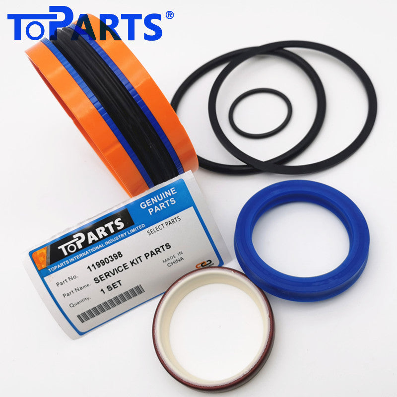 Heavy duty PU steering cylinder oil seals and O-rings in Volvo L180 L180C loader repair kit