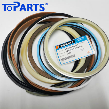 4254041 Hydraulic Cylinder Seal Kit for Hitachi EX700 4218516 Boom Cylinder Service Kit Main Seal Kit Layout