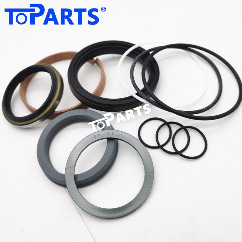 High pressure polyurethane and rubber seals in Komatsu 707-98-25400 repair kit