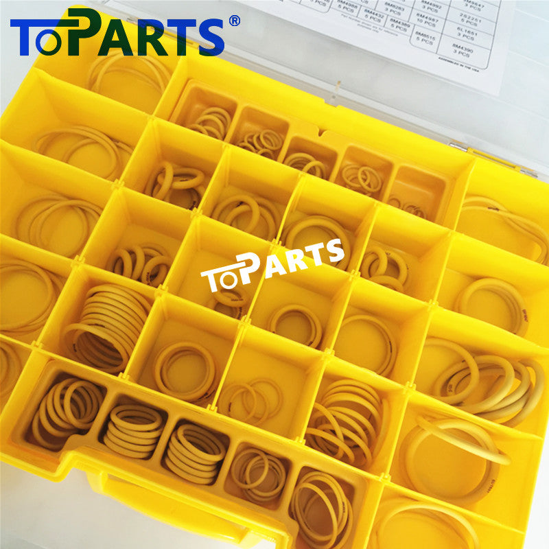 High pressure hydraulic O-rings in BULLDOG 4C8253 repair kit for CAT machinery