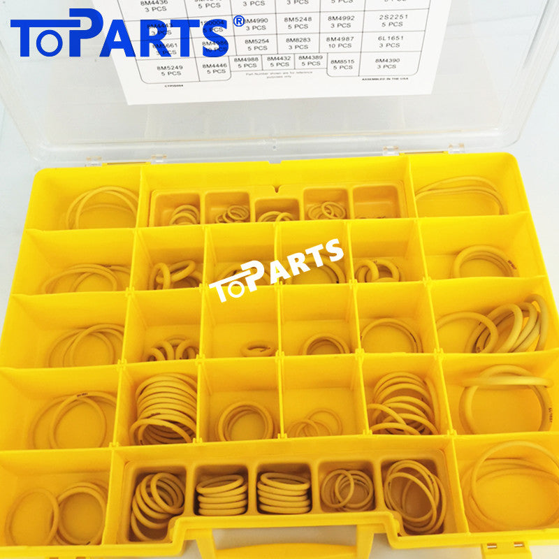 BULLDOG 4C8253 4C-8253 O-Ring Kit Assortment Box for CAT Heavy Equipment