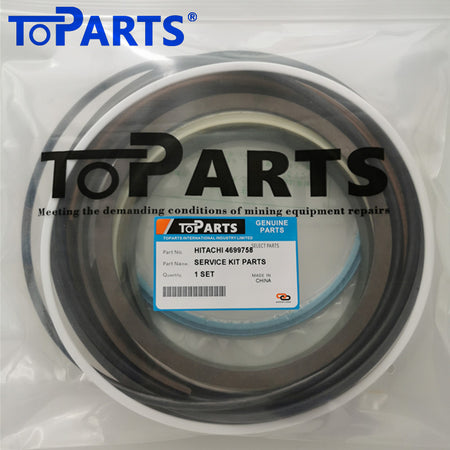 Premium grade polyurethane and NBR components in Hitachi 4699758 repair kit by TOPARTSMALL