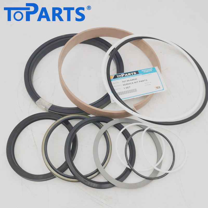 Premium grade polyurethane and NBR components in Komatsu 707-99-64520 repair kit by TOPARTSMALL
