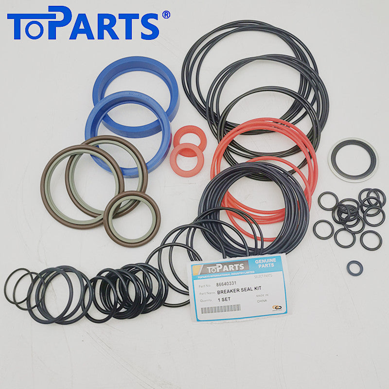 Premium grade polyurethane and NBR components in Montabert 86640331 repair kit by TOPARTSMALL