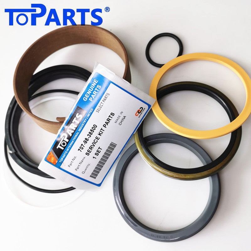 Durable Komatsu 707-98-38500 hydraulic component rebuild kit detailed breakdown