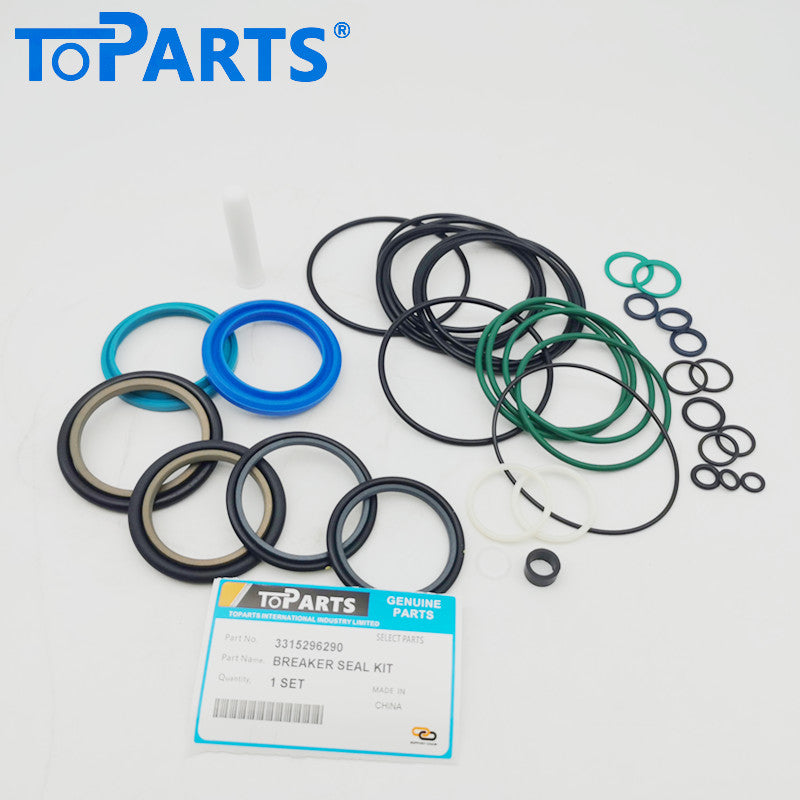 3315296290 Hydraulic Breaker Seal Kit for Epiroc & Atlas Copco SB102 hammer Repair Kit Front View