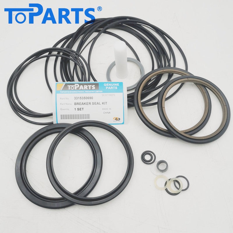 3315350690 Hydraulic Breaker Seal Kit for Atlas Copco SBU340 Hydraulic Hammer Repair Seal Kit Front View