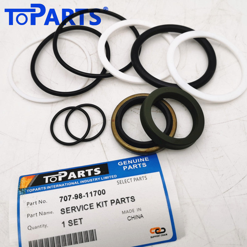 707-98-11700 Hydraulic Cylinder Seal Kit for Komatsu D155AXI-8 Crawler Dozer Pin Puller Cylinder Service Kit Complete Hydraulic Seal Kit Overview