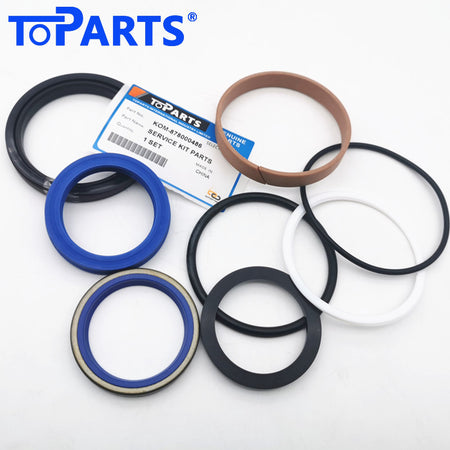 878000486 Hydraulic Cylinder Seal Kit for Komatsu WB150-2 Backhoe Loader Boom Seal Kit Main Seal Kit Layout