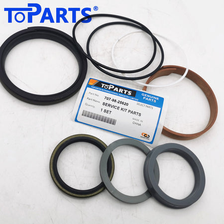 Durable Komatsu 707-98-25620 hydraulic component rebuild kit detailed view