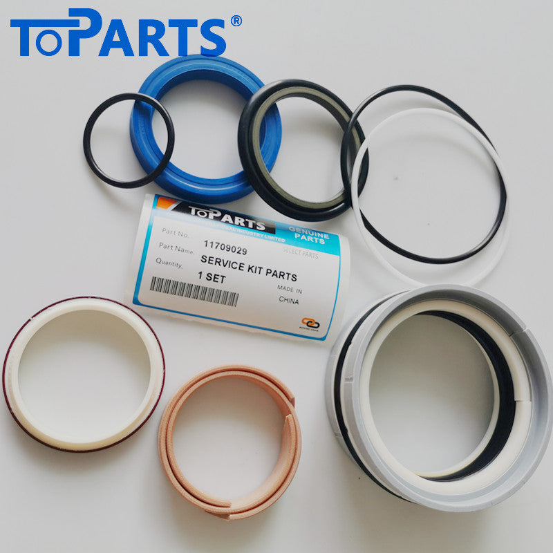 11709029 Hydraulic cylinder seal kit for Volvo L150E Wheel Loader 11107333 STEERING Hydraulic Cylinder Repair Kit
