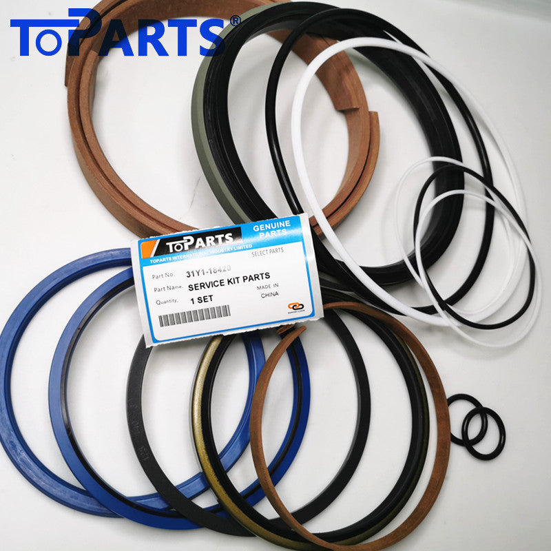Durable heavy equipment components 31Y1-18420 seal kit breakdown details