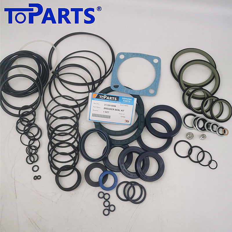 3115915096 Atlas Copco COP1838ME COP1838HD Hydraulic Rock Drill Seal Kit Front View