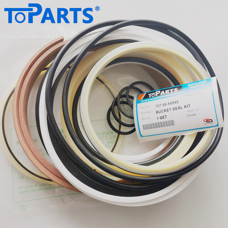 Durable heavy equipment components 707-99-69540 seal kit breakdown details
