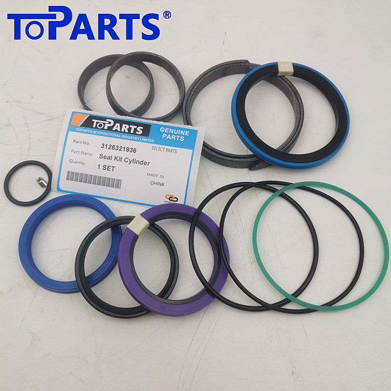 3128321936 Hydraulic Rock Drill Seal Kit for Atlas Copco Boomer Face Drill Repair Service Kit Front View