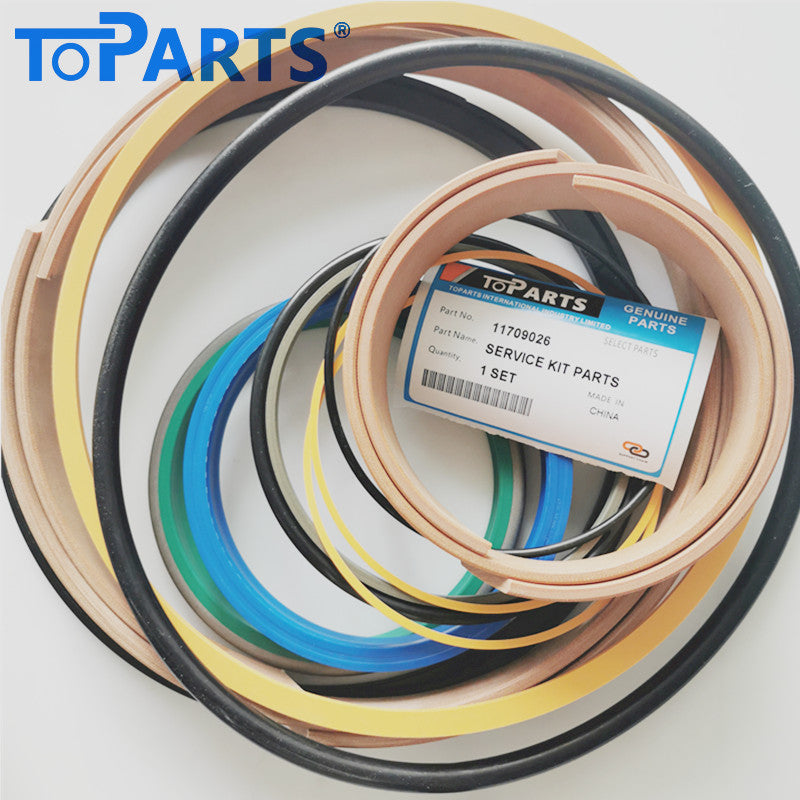 11709026 Hydraulic cylinder seal kit for Volvo L150E Wheel Loader 11107860 TILT Hydraulic Cylinder Repair Kit