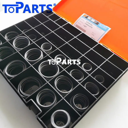 Premium quality high-pressure rubber seals inside Komatsu 0700012012 O-ring kit by TOPARTSMALL