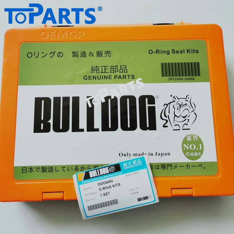 22221001 Bulldog O-Ring Kit for Doosan Hydraulic Excavators Main View