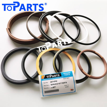 2478792 Hydraulic Cylinder Seal Kit for CAT 322C,325D L,325D 2897884 Stick Cylinder Repair Kit Main Seal Kit