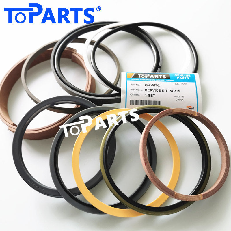 Factory direct replacement 2478792 hydraulic cylinder seals for Caterpillar excavator
