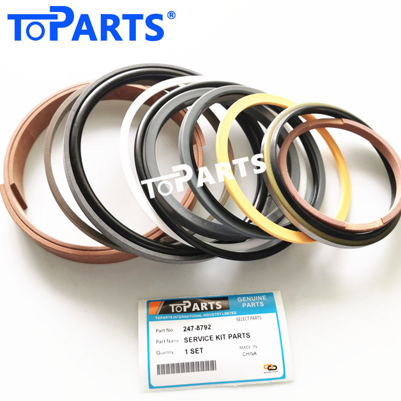Durable heavy machinery component 2478792 seal kit breakdown details