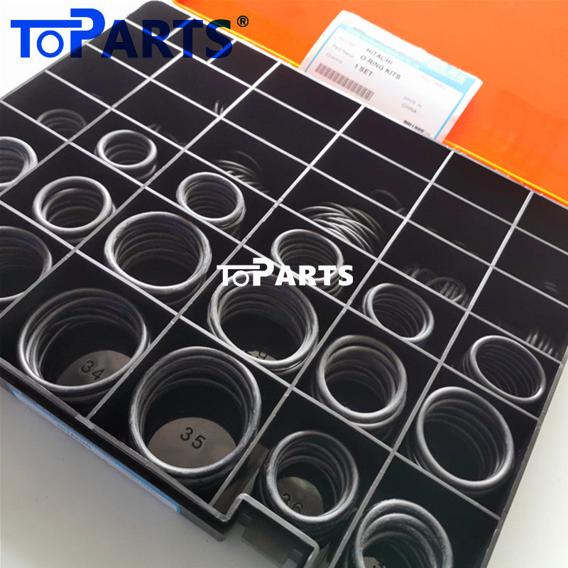 Bulldog branded heavy-duty O-ring assortment box 4110358 for Hitachi excavator