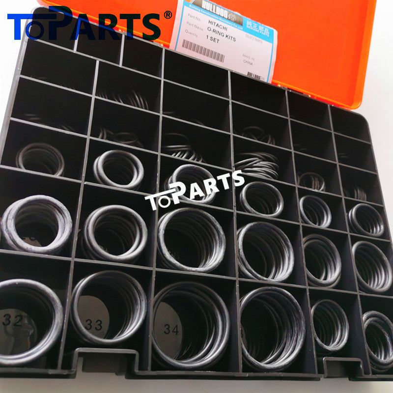 Premium quality high-pressure rubber seals inside Hitachi 4110358 O-ring kit by TOPARTSMALL