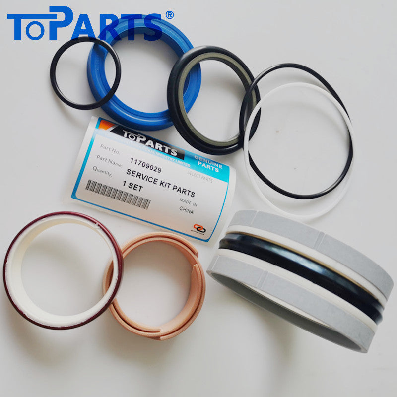 11709029 Hydraulic cylinder seal kit for Volvo L150E Wheel Loader 11107333 STEERING Hydraulic Cylinder Repair Kit