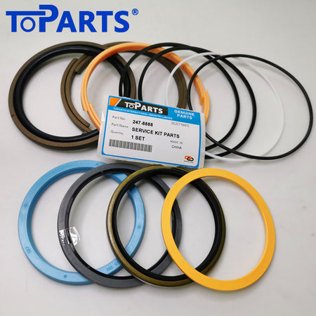 247-8888 Hydraulic cylinder seal kit 2478888 for CAT 320D Bucekt Cylinder Repair Kit Main Seal Kit Layout