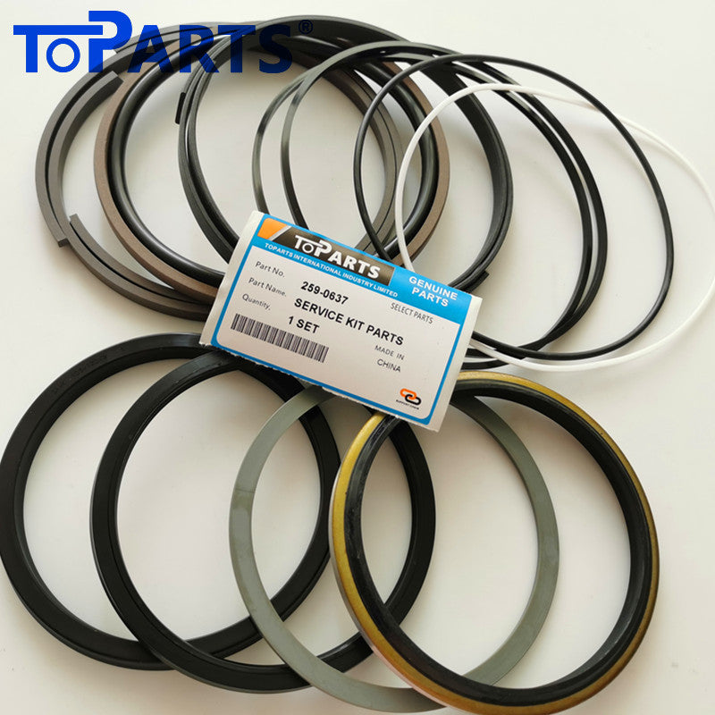 Factory direct replacement 259-0637 2590637 hydraulic seals for Caterpillar CAT machinery
