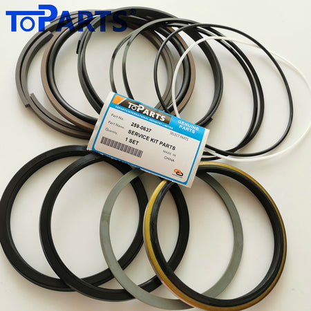 Factory direct replacement 259-0637 2590637 hydraulic seals for Caterpillar CAT machinery