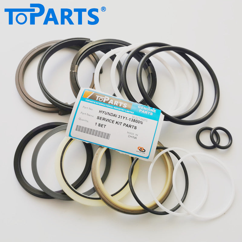 Premium grade polyurethane and NBR components in Hyundai 31Y1-13800 repair kit by TOPARTSMALL