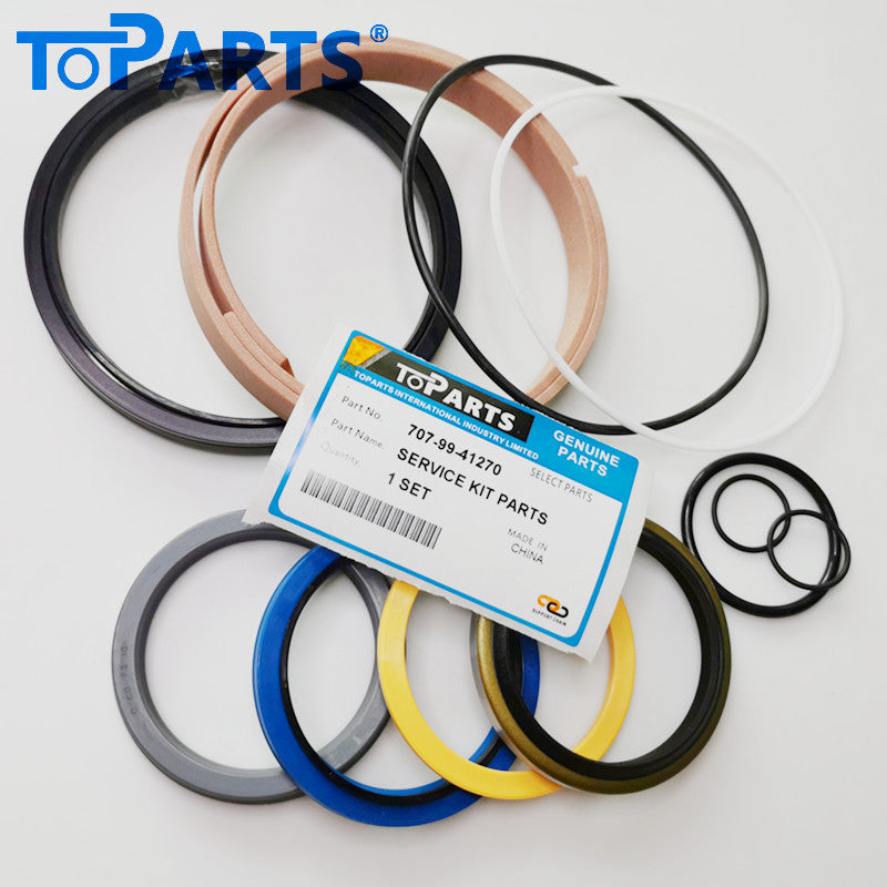 Factory direct replacement 707-99-41270 hydraulic cylinder seals for Komatsu machinery