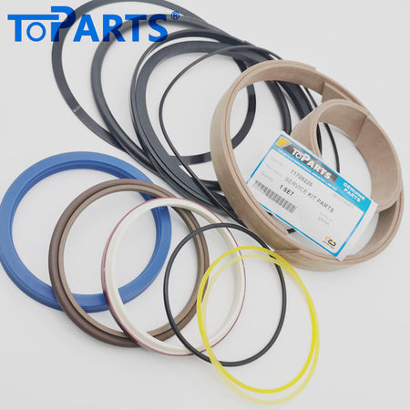 Heavy duty PU bucket cylinder oil seals in Volvo L330D loader tilt repair kit