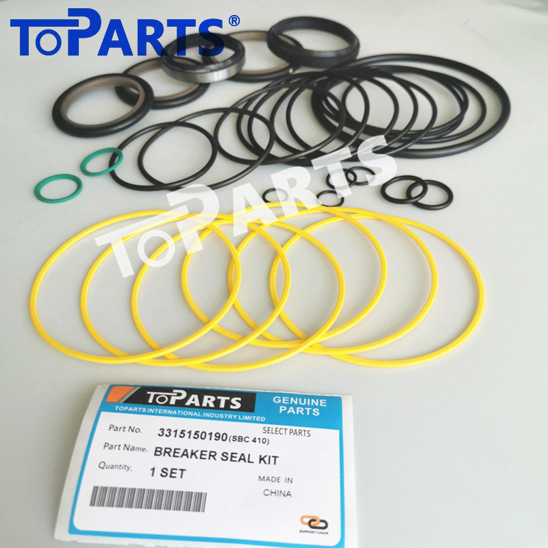 Heavy machinery demolition parts 3315150190 seal kit breakdown details