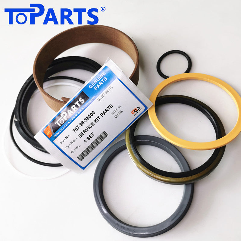 707-98-38500 Hydraulic Cylinder Seal Kit for Komatsu PC210LC-3 205-63-72100 Bucket Cylinder Service Kit Complete Hydraulic Seal Kit Layout