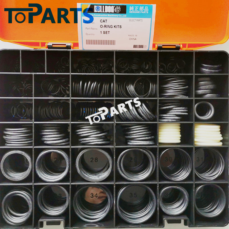 Premium quality high-pressure rubber seals inside CAT 2701528 O-ring kit by TOPARTSMALL