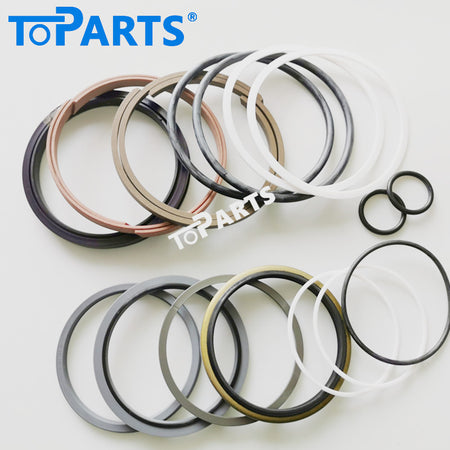 31Y1-20430 Hydraulic Cylinder Seal Kit for Hyundai R160LC-7 Boom Cylinder Repair Kit Main Seal Kit Layout