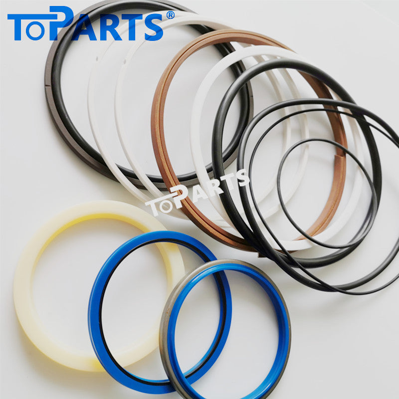 440-00136BKT Hydraulic Cylinder Seal Kit for Doosan MEGA 400V Wheel Loaders Lift Cylinder Repair Kit Main Seal Kit Layout