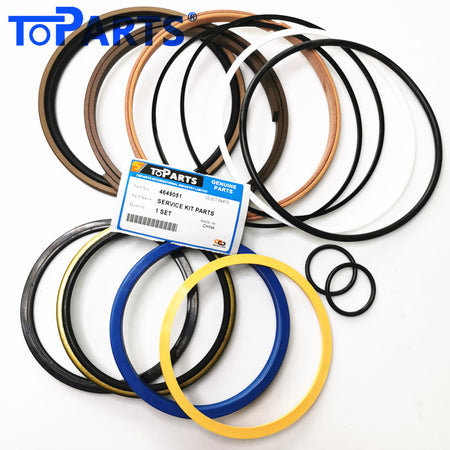 4649051 Hydraulic Cylinder Seal Kit for Hitachi ZX360LC-3 4628635 4644677 Arm Cylinder Service Kit Main Seal Kit Layout