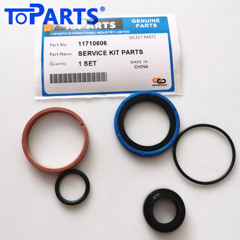 Durable heavy machinery component 11710606 seal kit details for Volvo backhoe