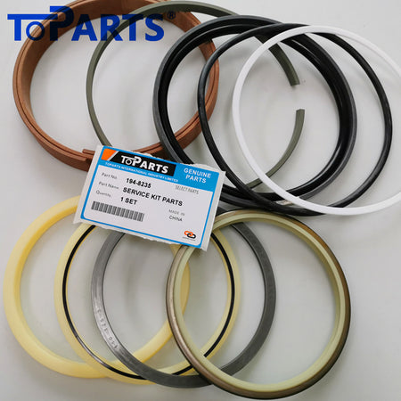 194-8235 Hydraulic cylinder seal kit 1948235 for CAT 336D Bucket Cylinder Repair Kit Main Seal Kit Layout