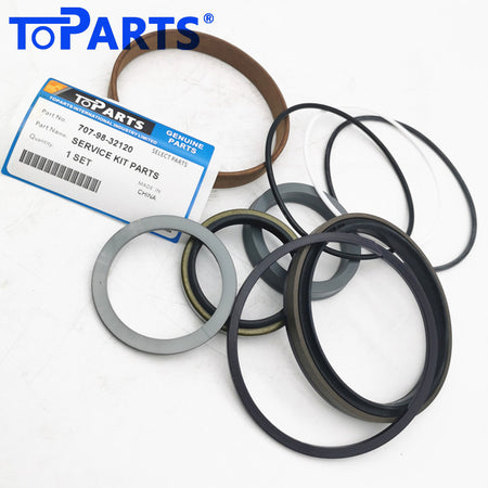 707-98-32120 Hydraulic Cylinder Seal Kit for Komatsu PC40-7 20T-63-02231 Blade Cylinder Service Kit Complete Hydraulic Seal Kit Layout