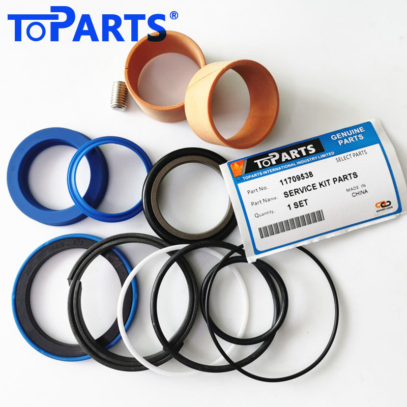 Durable heavy machinery component 11709538 seal kit details for Volvo backhoe