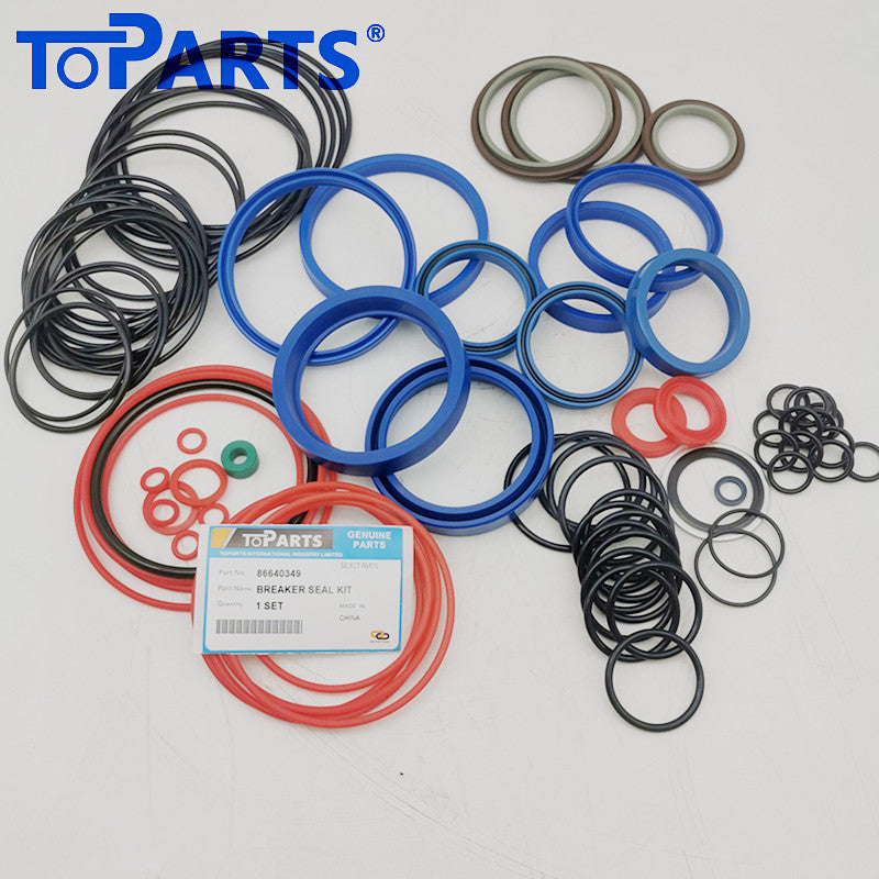 86640349 86640331 86220621 Montabert Hydraulic Drifter seal kit for HC155 Hydraulic Rock Drill Main Drifter Seal Kit Layout