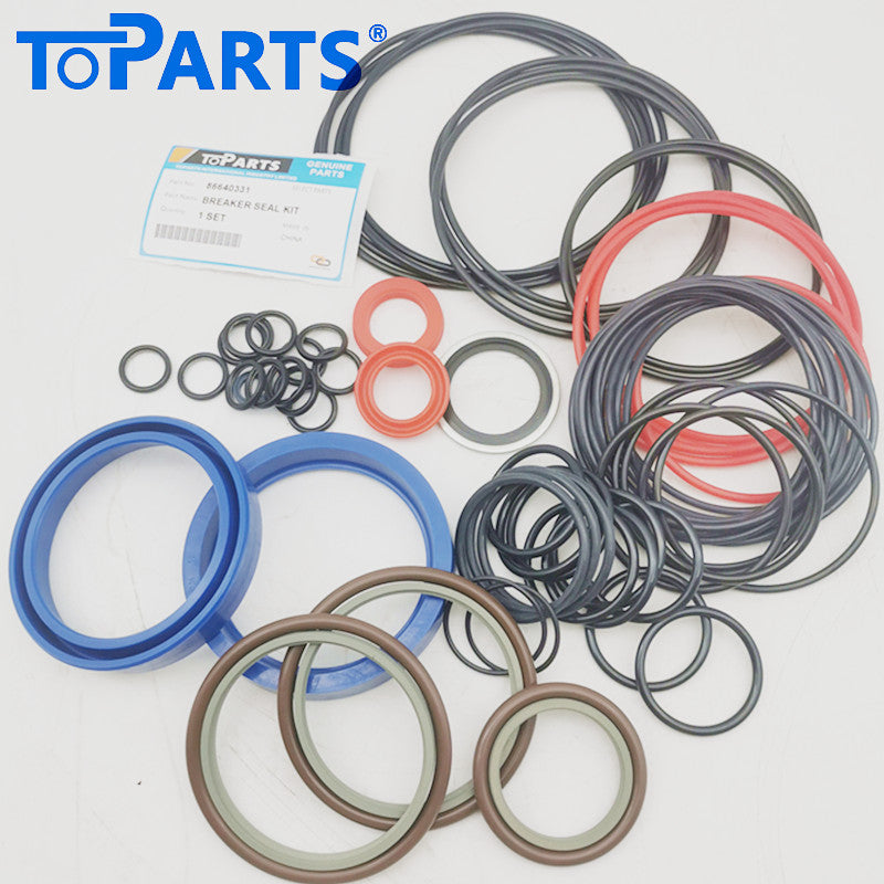 86640331 86647435 Montabert Hydraulic Drifter seal kit for Montabert HC109 HC155 Hydraulic Rock Drill Main Drifter Seal Kit Layout