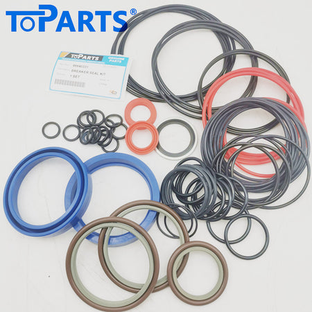 86640331 86647435 Montabert Hydraulic Drifter seal kit for Montabert HC109 HC155 Hydraulic Rock Drill Main Drifter Seal Kit Layout
