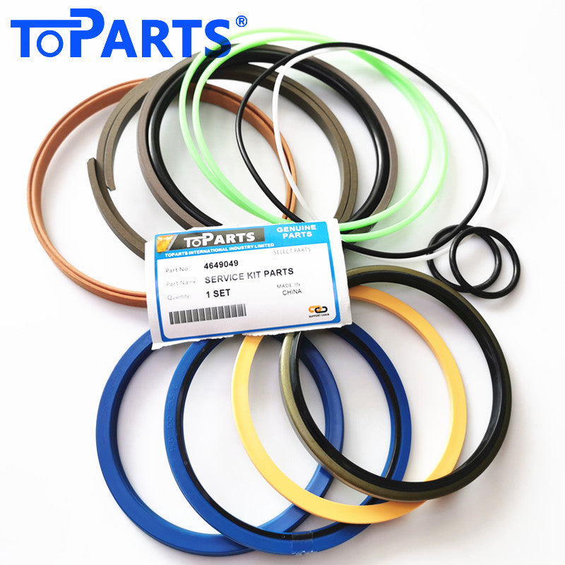 4649049 Hydraulic Cylinder Seal Kit for Hitachi ZX350H-3 4628637 4628636 Boom Cylinder Service Kit Main Seal Kit Layout