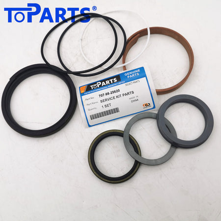 707-98-25620 Hydraulic Cylinder Seal Kit for Komatsu PC45-1 20T-63-02330 Boom Swing Cylinder Service Kit Complete Hydraulic Seal Kit Overview