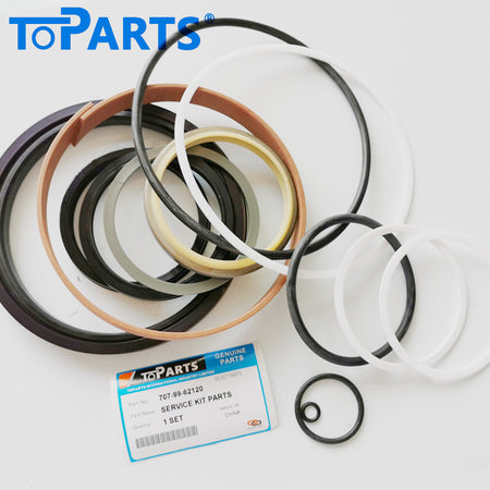 Premium grade polyurethane and NBR components in Komatsu 707-99-62120 repair kit by TOPARTSMALL